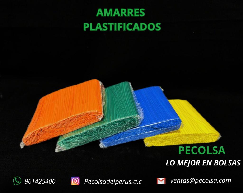 AMARRES PLASTIFICADOS